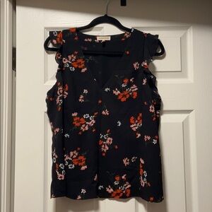 Rebecca Taylor | Marguerite Floral‎ Sleeveless Top